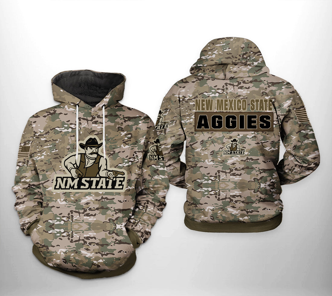 New Mexico State Aggies Camo Hoodie - Aggie Pride